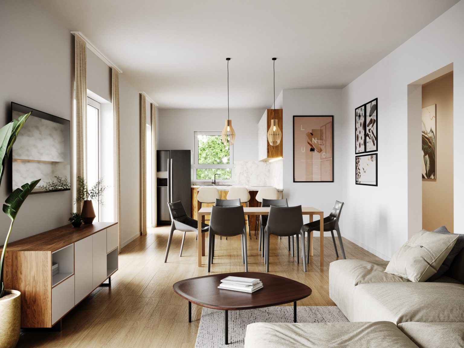 Immobilienvisualisierungen in 3D: Unsere Immobilienmarketing-Leistungen