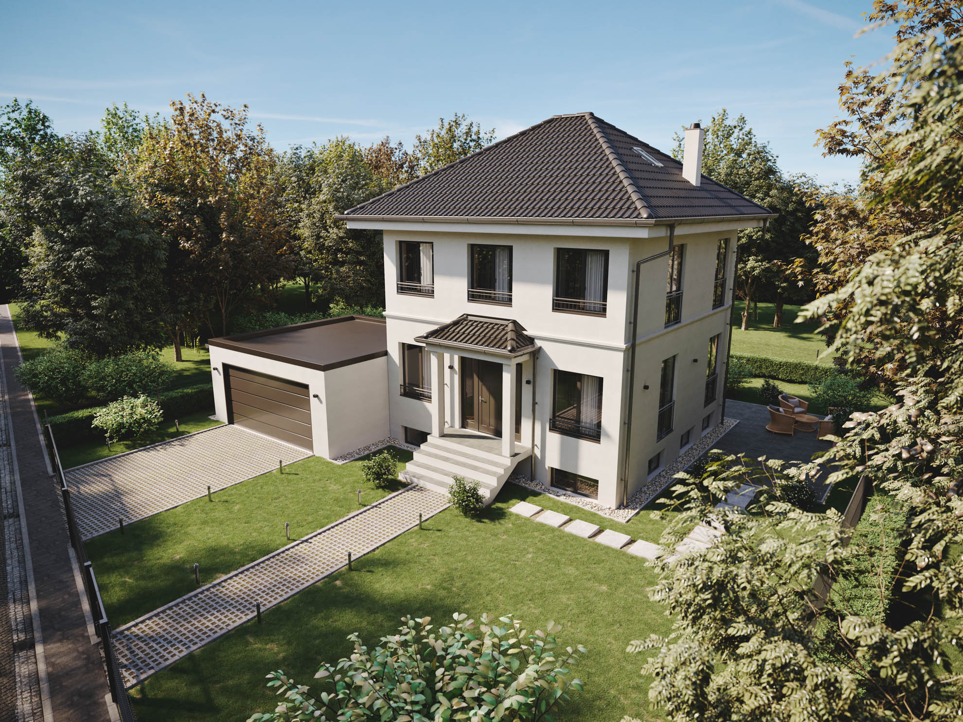 Leistungen Immobilienmarketing: 3D-Visualisierungen