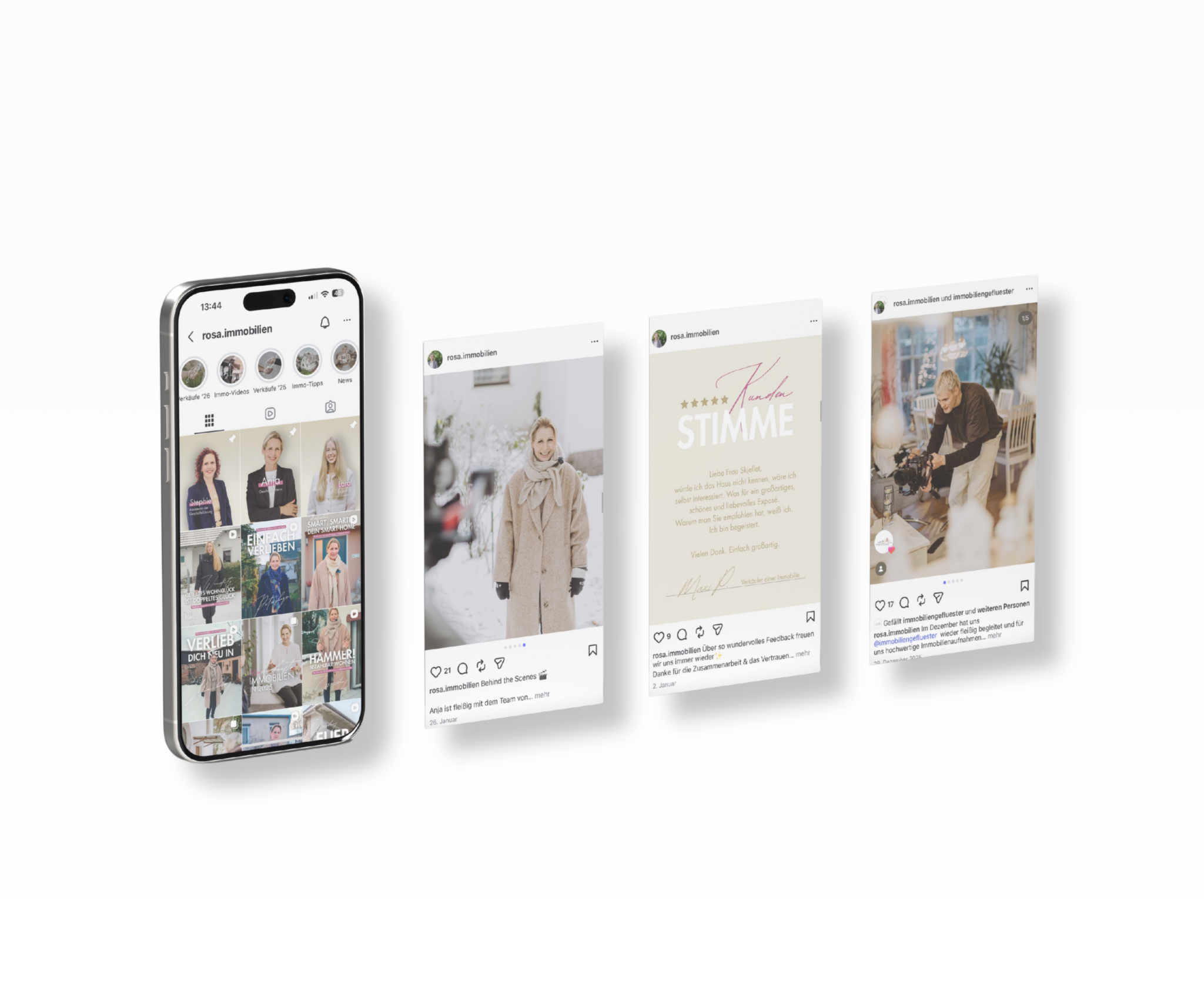 Immobilienmarketing-Leistungen: Social Media Marketing